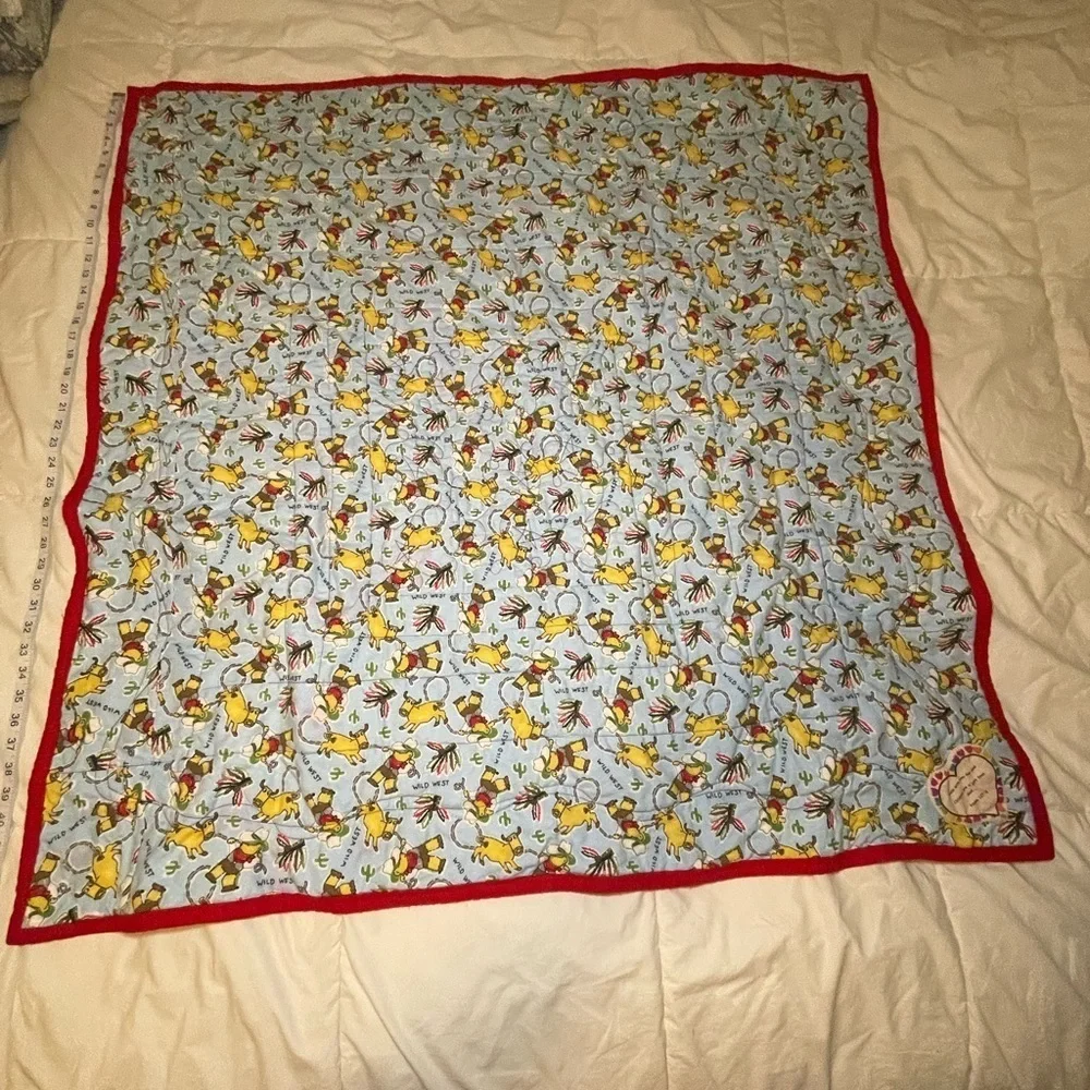 Cowboy Quilt for Toddlers or Baby